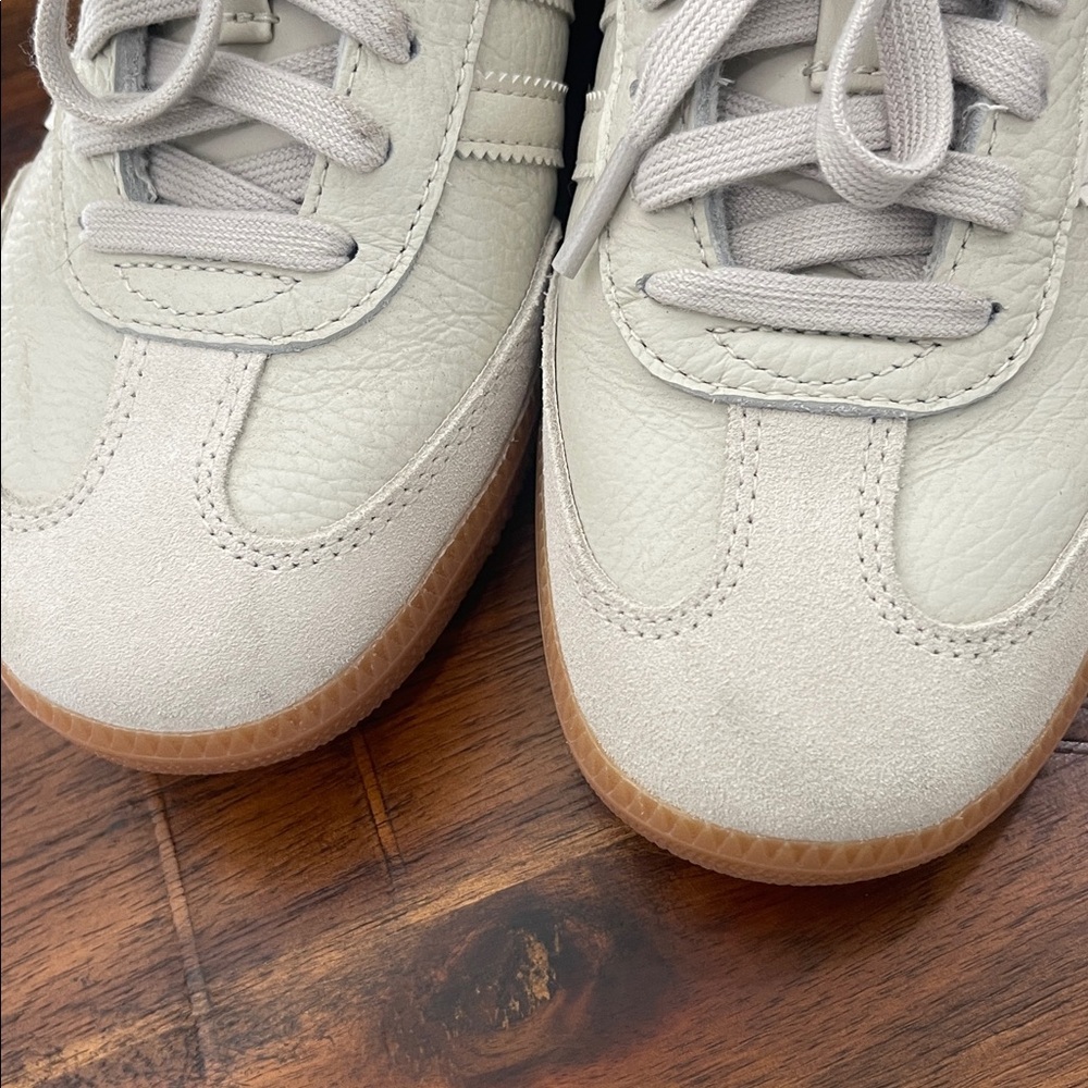 Adidas Samba OG Women’s Aluminum Gum Beige IE7013 size 6.5 - Picture 4 of 16